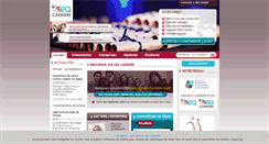 Desktop Screenshot of iseacarriere.icl-lille.fr